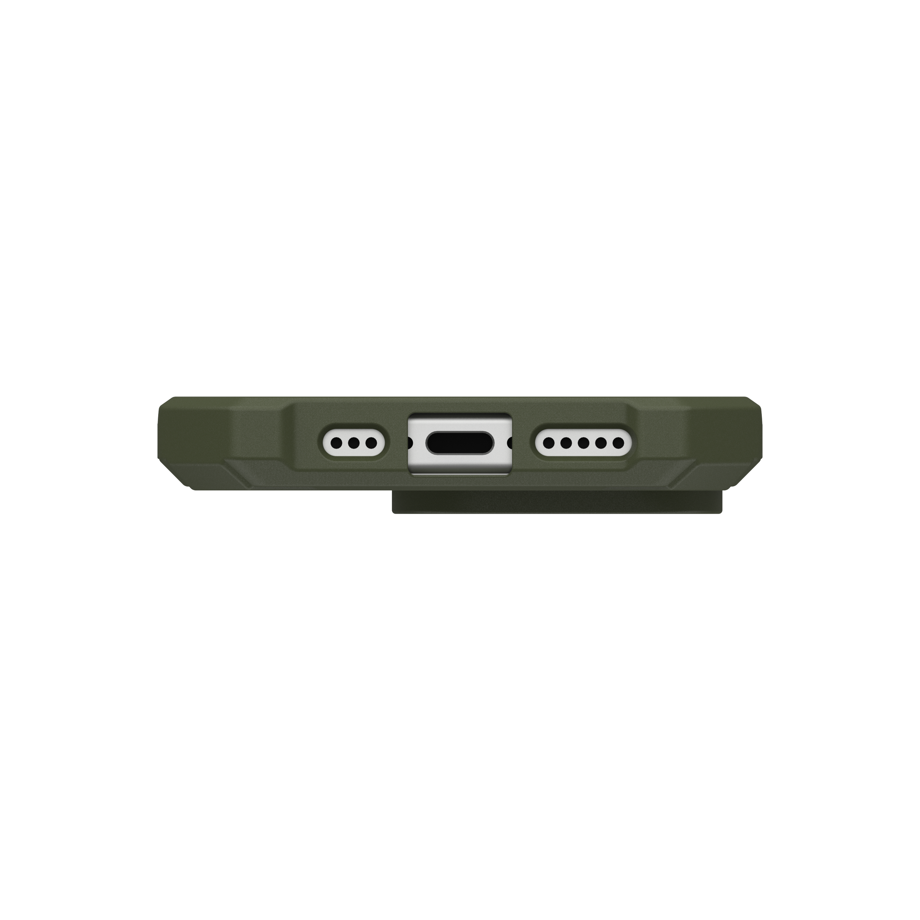 Alt View 3. UAG - Essential Armor Series Case with Magsafe for Apple iPhone 16 Pro - Olive Drab.