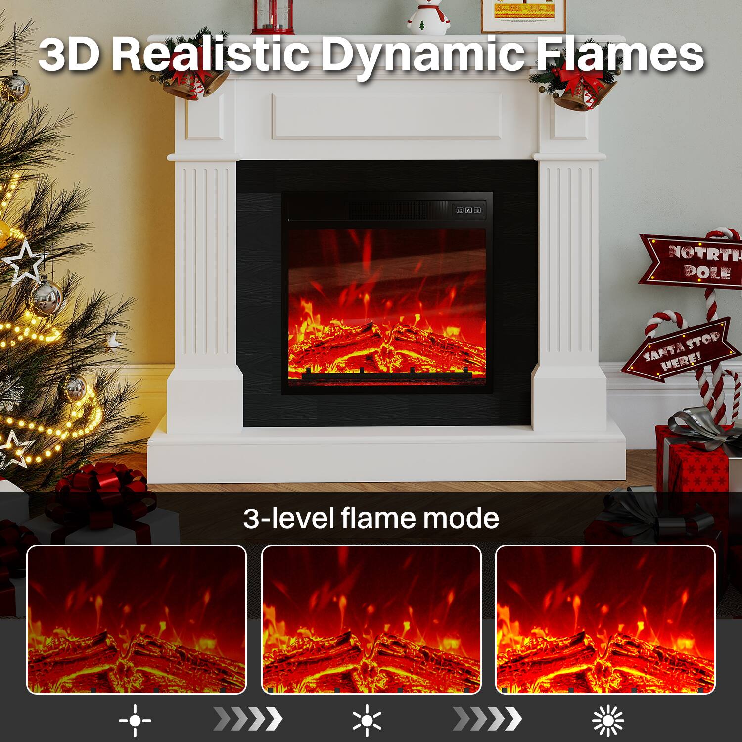 3D Realistic Dynamic Flames

3-level flame mode