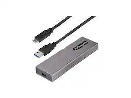 StarTech.com - StarTech USB-C 10Gbps to M.2 NVMe or M.2 SATA SSD Enclosure M2USBCNVMESATA