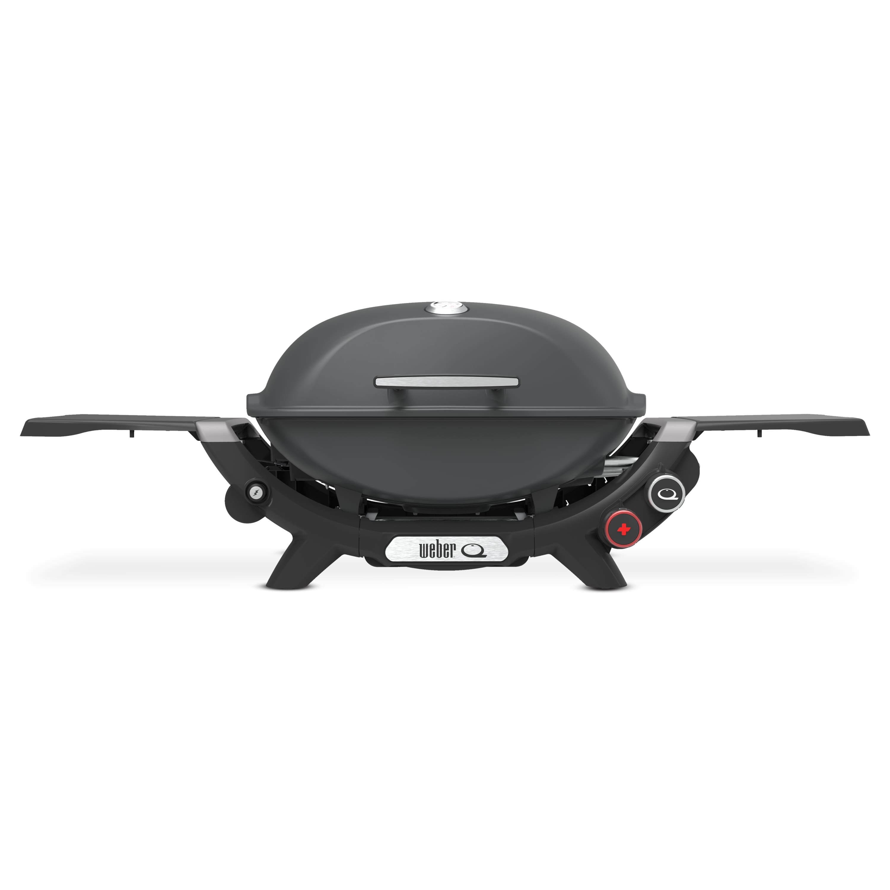 Weber - Q 2800N+ liquid Propane Gas Grill - Charcoal Grey - Angle_Zoom