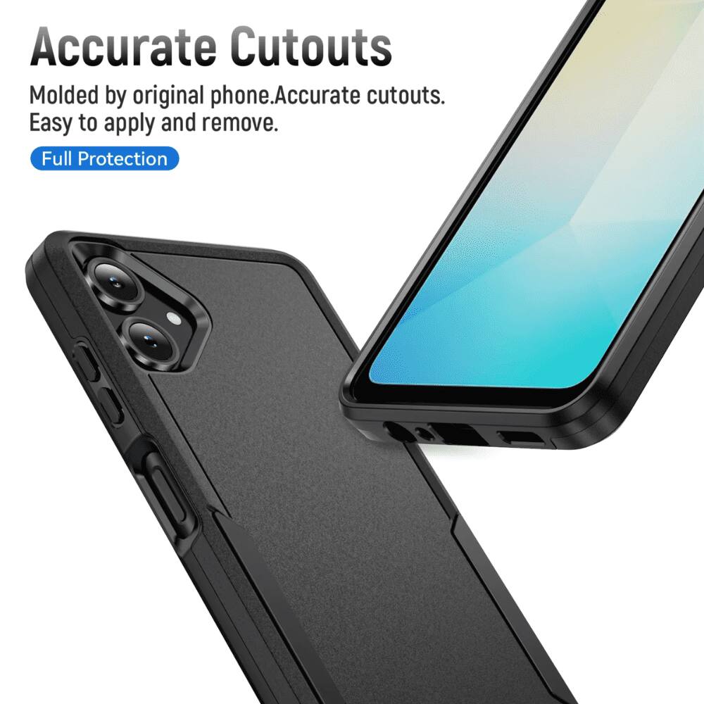 Accurate Cutouts
Molded by original phone. Accurate cutouts. Easy to apply and remove.
Full Protection