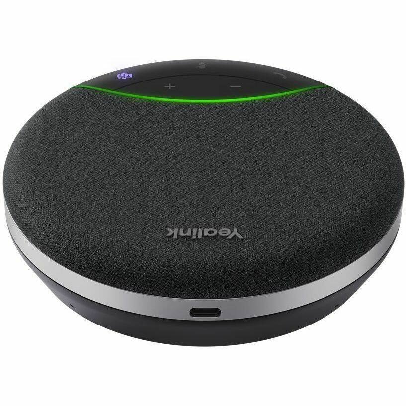 Alt View 3. Yealink - SP92 Bluetooth Speakerphone - Wired/Wireless Bluetooth - 50 mm Speaker(s) - Portable - White.