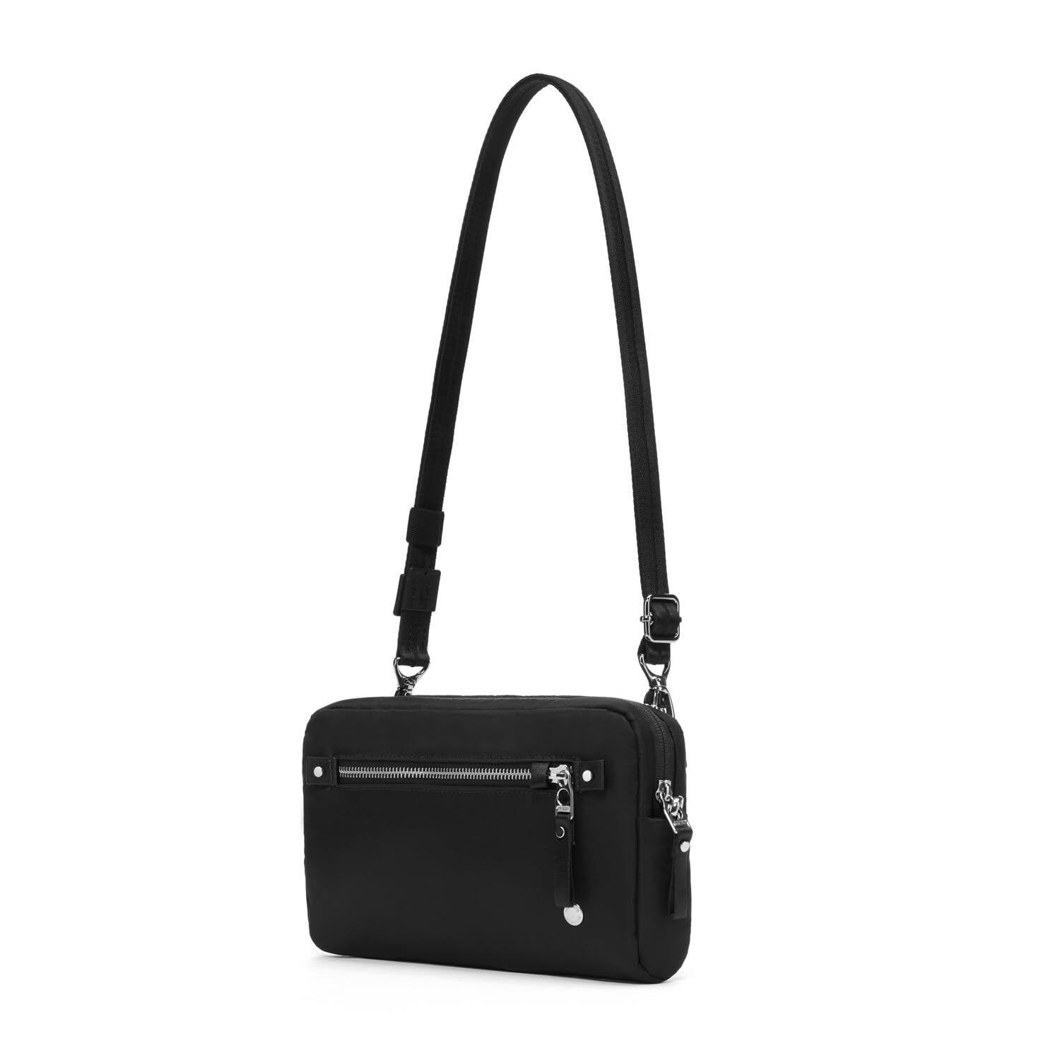 Back. Pacsafe - W 3-in-1 Sling, Black - Black.