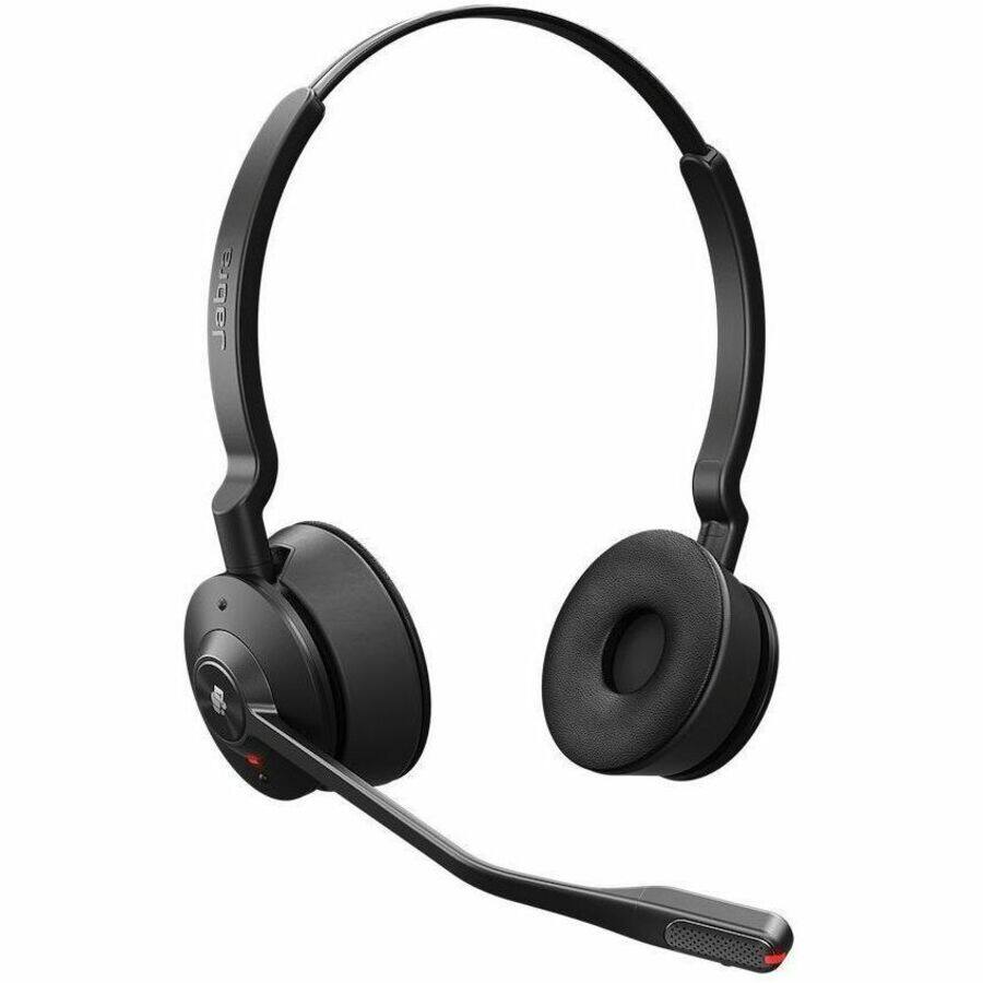 Alt View 4. Jabra - Jabra Engage 55 SE Headset - Stereo - Over-the-head - Binaural - Black - Black.