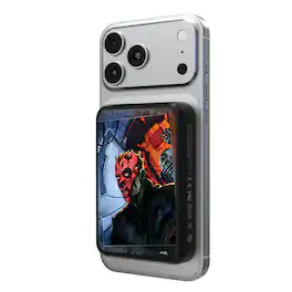Keyscaper - Star Wars: The Phantom Menace Portrait Wireless Mag Power Bank - Darth Maul