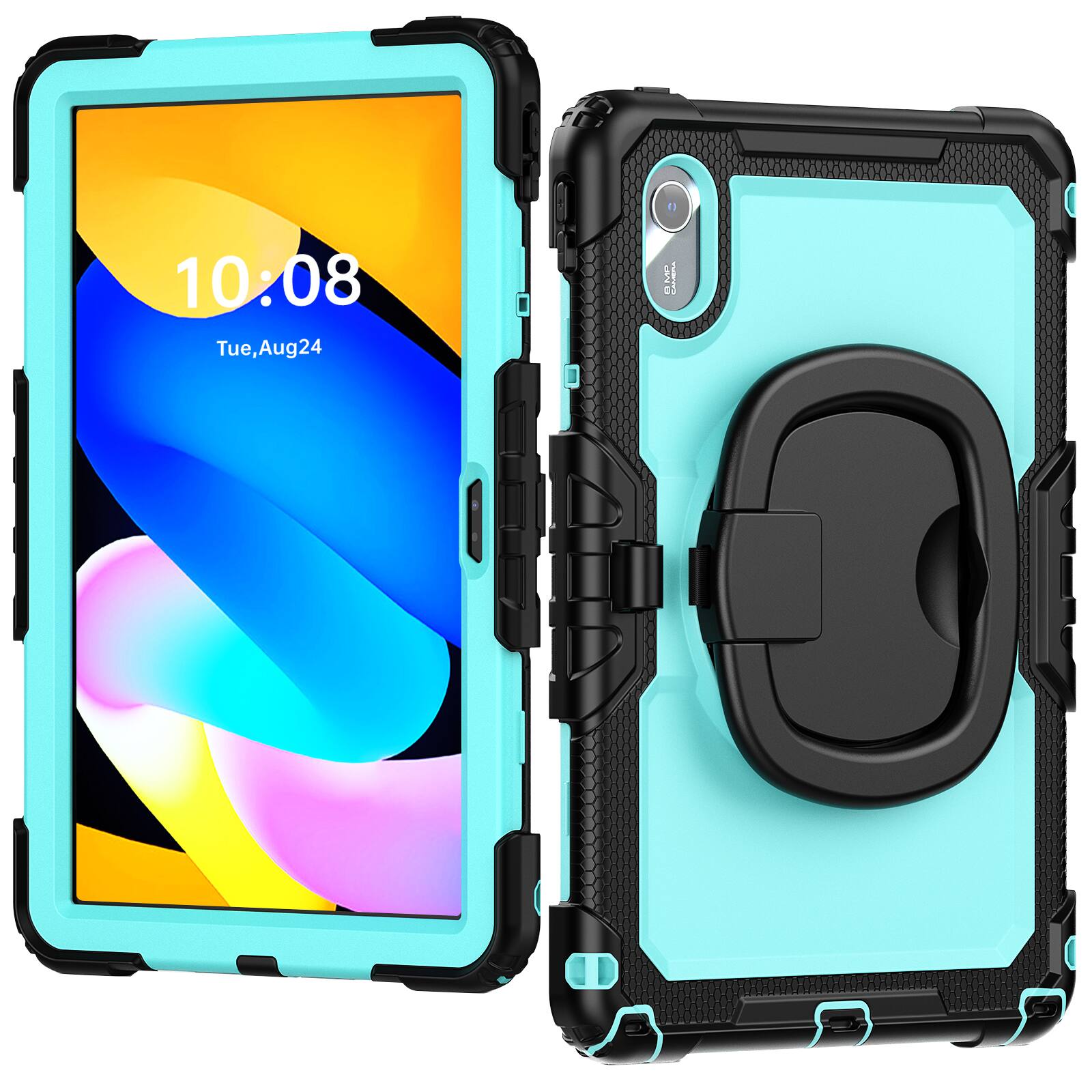 Black+Light Blue