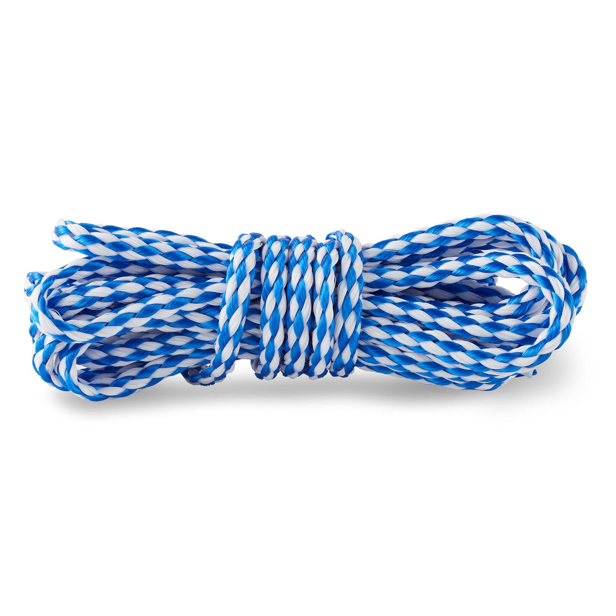 Alt View 2. Kokido - Kokido Safety Float Line w/ 20 Foot Adjustable Rope and Float Kit to Divide Pool - Blue and white.