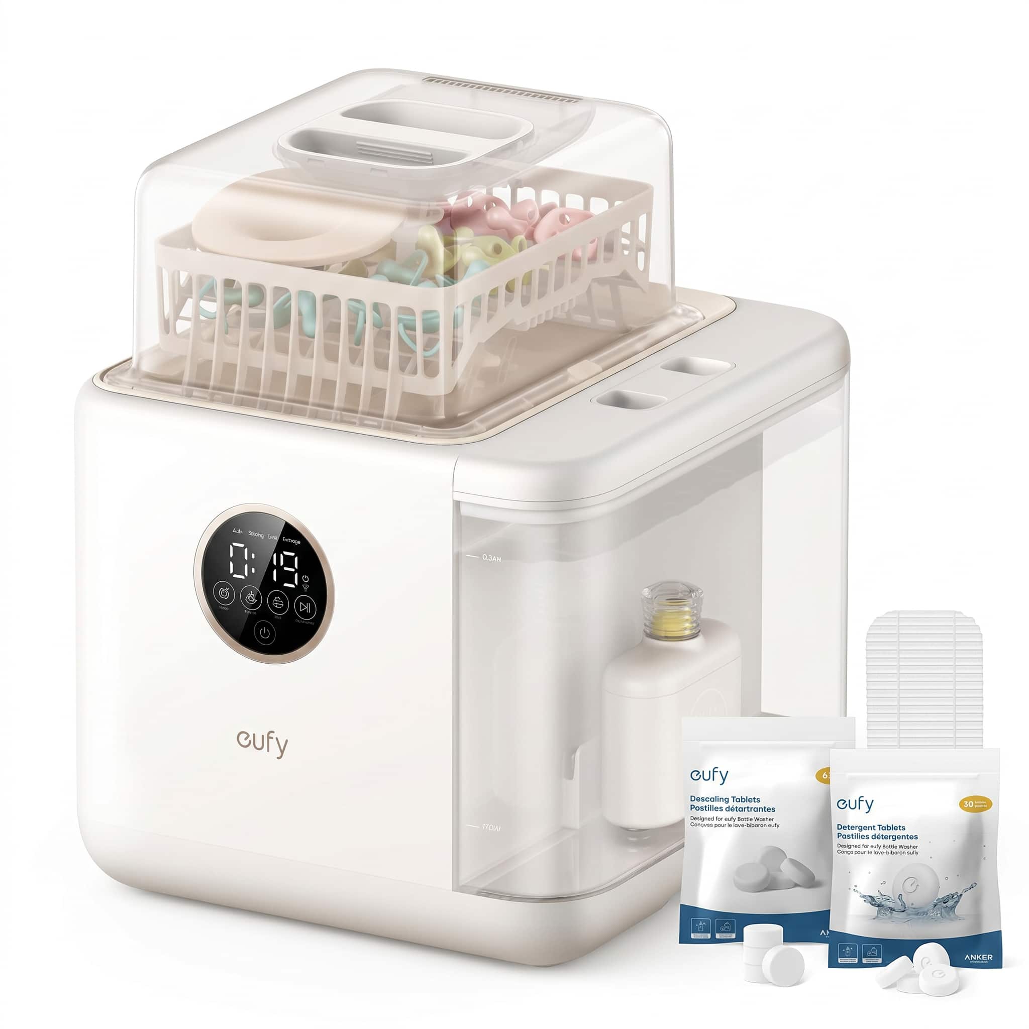 Bottle Washer S1 pro with half-year Cleaning Kit. Large Capacity Washer, Sterilizer and Dryer,Built-in Water Softener price history on PriceWatchPro
