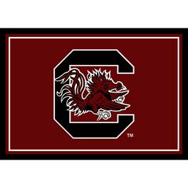 Imperial - South Carolina Gamecocks 5'4'' x 7'8'' Spirit Rug - Black
