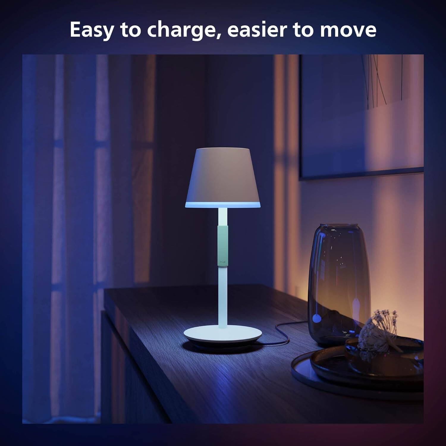 Easy to charge, easier to move