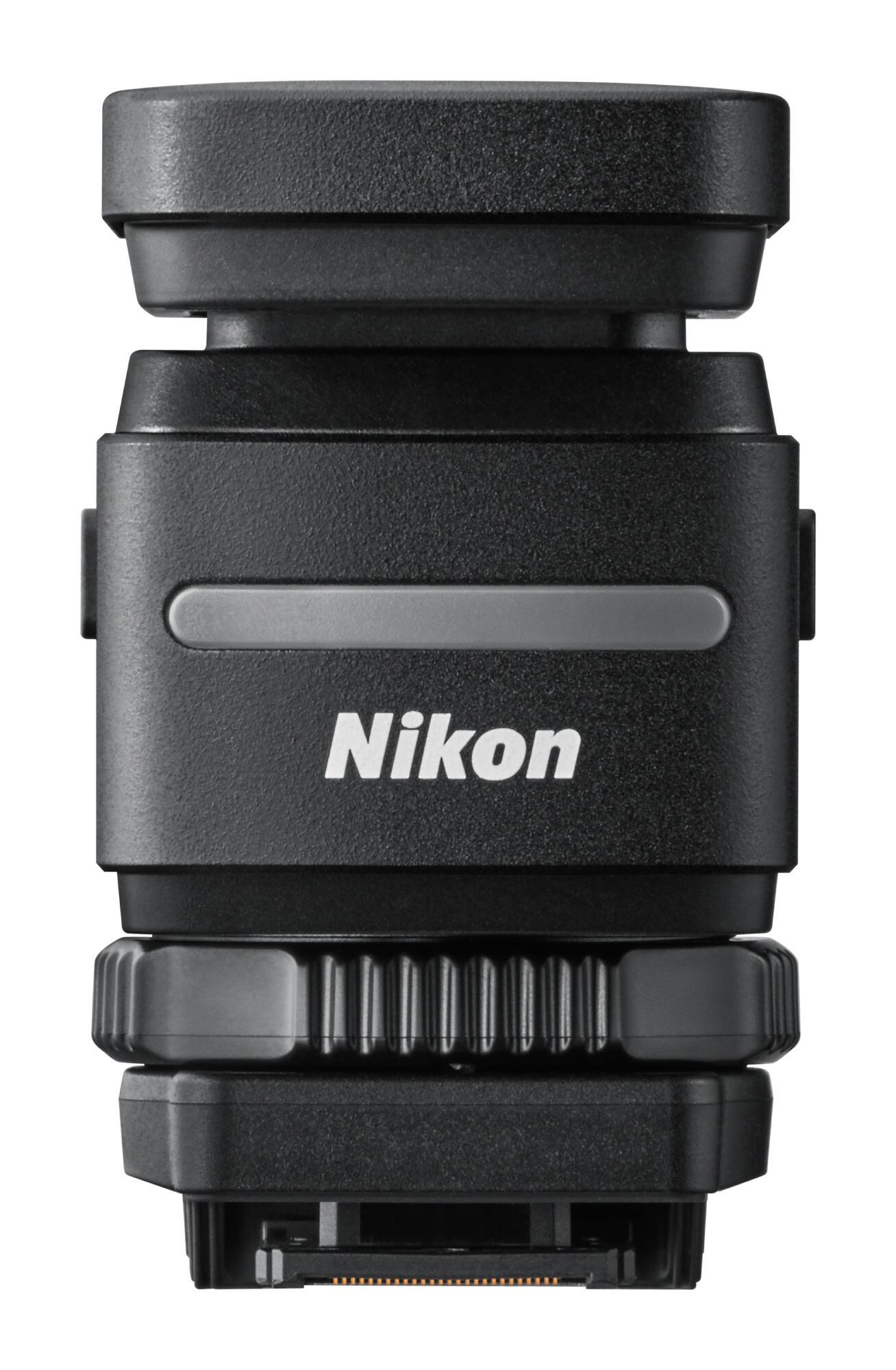 Left. Nikon - Nikon ME-D10 Shotgun Microphone for ZR Digital Accessory Shoe.