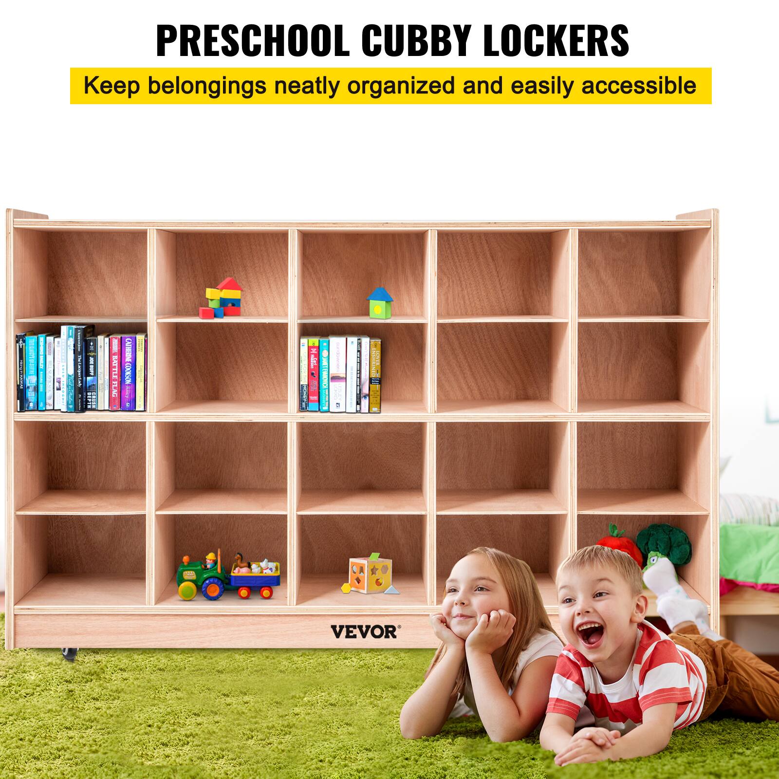 PRESCHOOL CUBBY LOCKERS Keep belongings neatly organized and easily accessible VEVOR