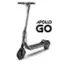 Angle. Apollo - Go 2024 Premium Dual-Motor  Electric Scooter w/40 mi Max Operating Range & 28 mph Max Speed - Space Gray.