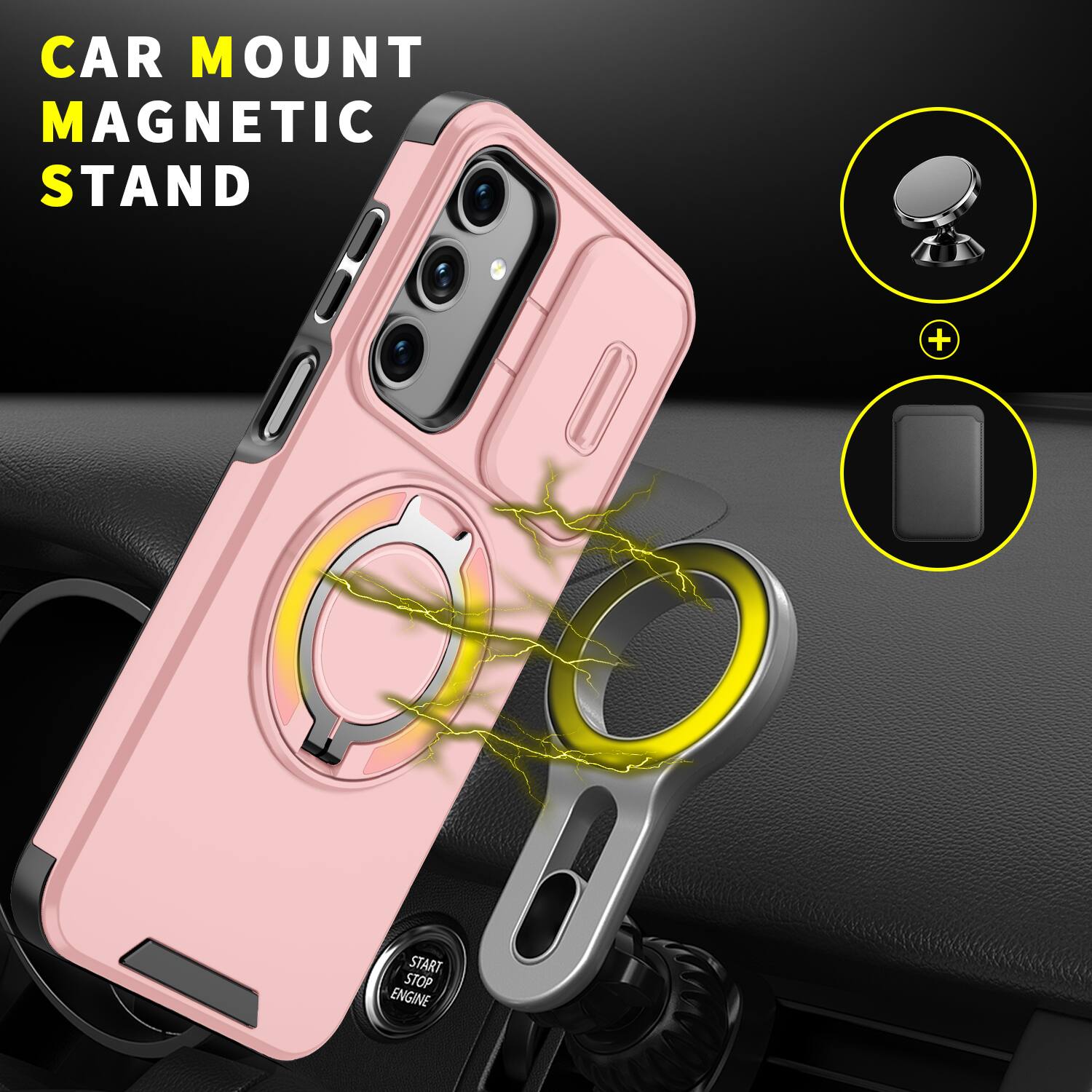 CAR MOUNT MAGNETIC STAND

START STOP ENGINE