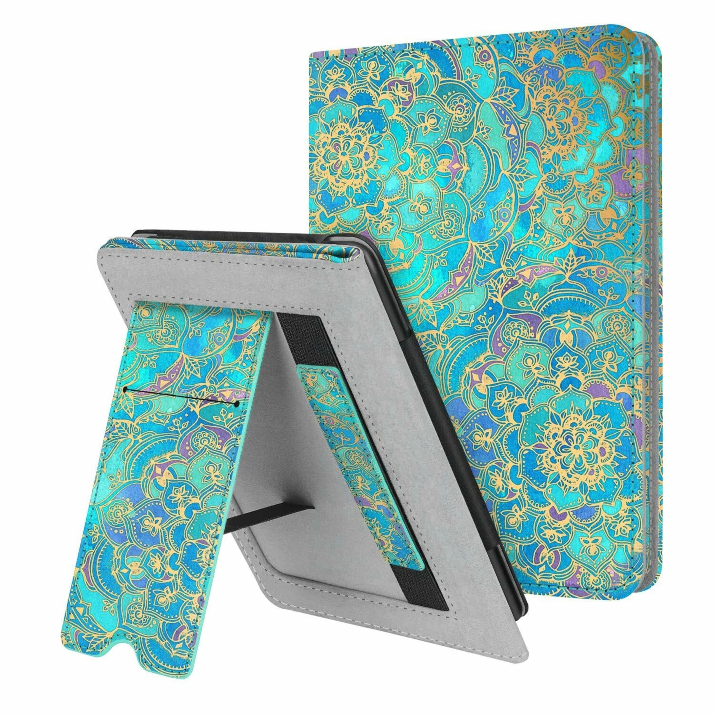 Kitcheniva - Kindle Paperwhite 10th Generation 2018 Case With Hand Strap And Folding Stand - Shades of Blue price history on PriceWatchPro