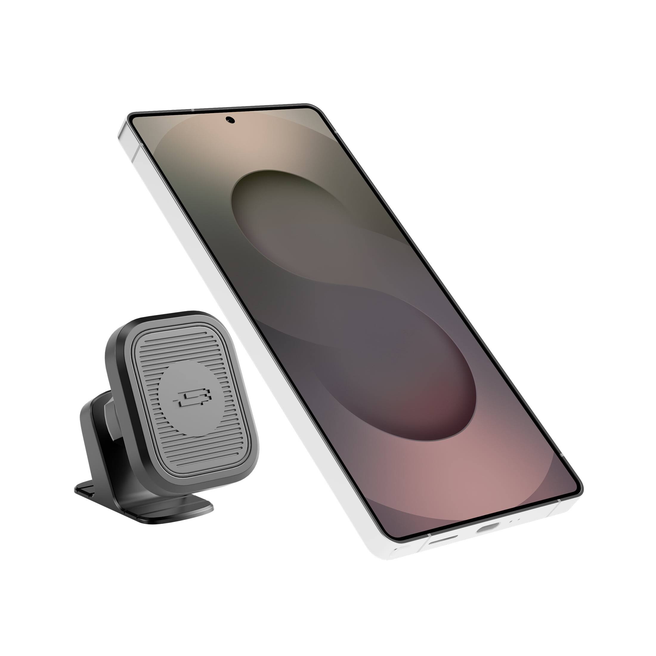 Back. Bracketron - Bracketron MagDash Magnetic Car Phone Mount, Dashboard Holder with 360° Rotation for iPhone & Android - Black.