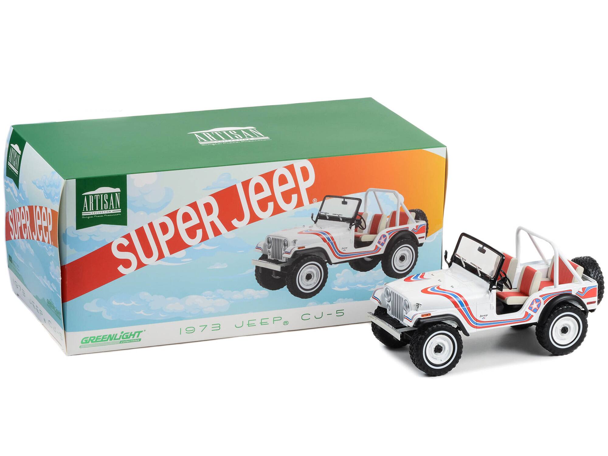 ARTISAN  
SUPER Jeep  
1973 JEEP® CJ-5  
GREENLIGHT