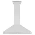 ZLINE - 36 inches - Externally Vented - Wall Range Hood - Satin Stainless Steel