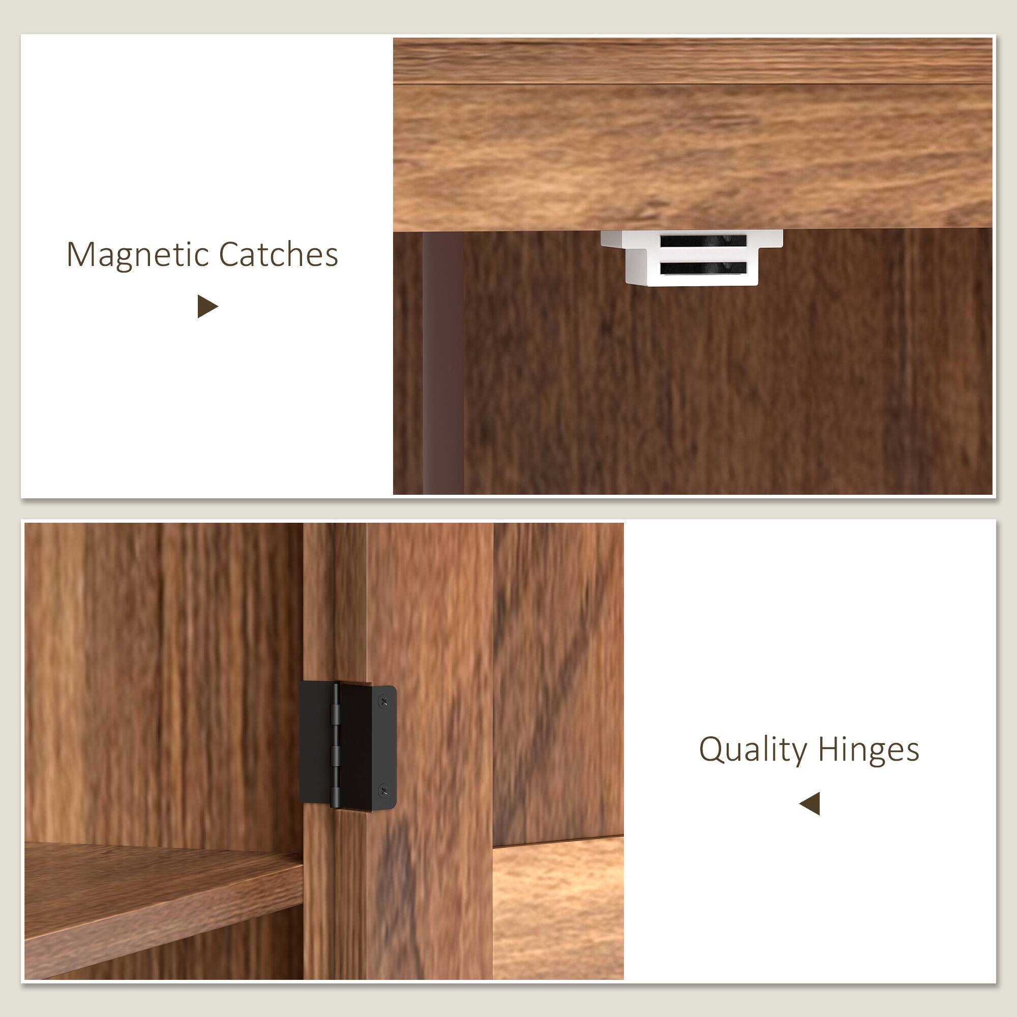 Magnetic Catches  
Quality Hinges