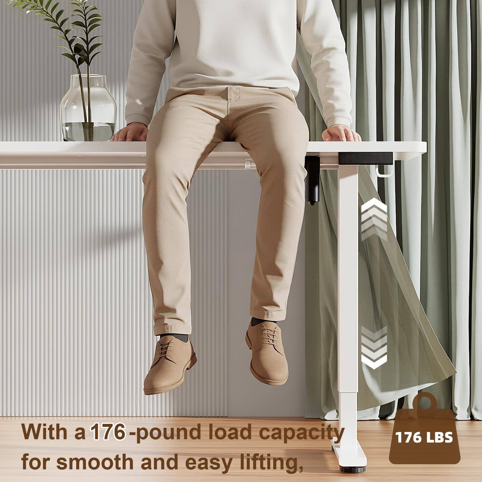 With a 176-pound load capacity for smooth and easy lifting, 176 LBS