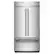 Alt View 5. KitchenAid - 24.2 Cu. Ft. Built-In French Door Bottom Mount Refrigerator - Stainless Steel with PrintShield Finish.