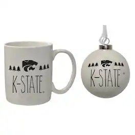 The Memory Company - Kansas State Wildcats Holiday Ornament & Mug Set - Multicolor