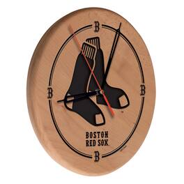 Holland Bar Stool Co. - 13" Engraved Solid Wood Clock - Multicolor