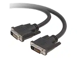 Belkin - F2E0162-03-SV Black DVI-I (Single Link) to HD-15 DVI Single Link to VGA-Cable