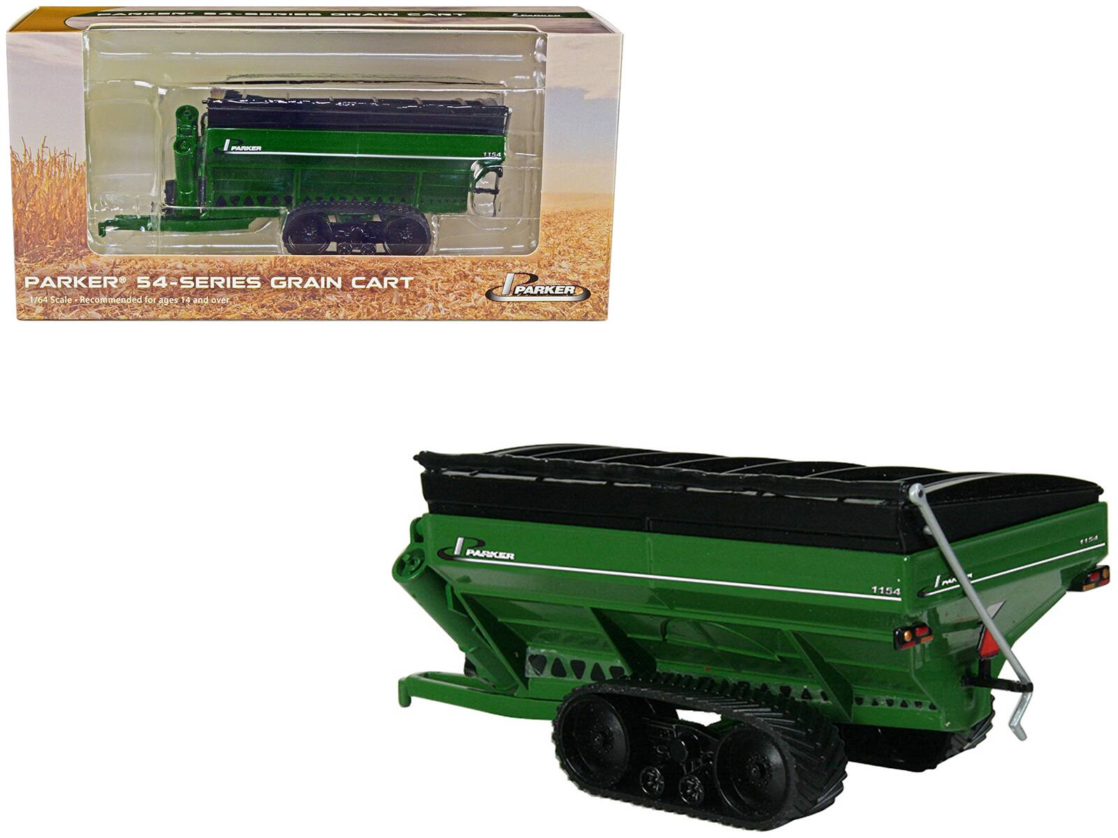 I PARKER  
2018  
PARKER 54-SERIES GRAIN CART 1/64 Scale Recommended for ages 14 and over  
PARKER  
PARKER  
1154