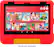 The image shows a red tablet displaying a variety of children's books, including titles from Disney and other popular characters. The tablet is designed to be used by children and is a standalone device, requiring no additional equipment. The device is sold separately, and the image emphasizes this by stating "Device sold separately."