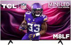 TCL MINI-LED NFL Vinance FULL ARRAY LOCAL DIMMING 3 31 C NFL VIKINGS 33 M8LF