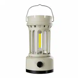 Cluzine - Solar & USB Rechargeable Camping Lantern, Waterproof, Stepless Dimming, for Outdoor & Emergency