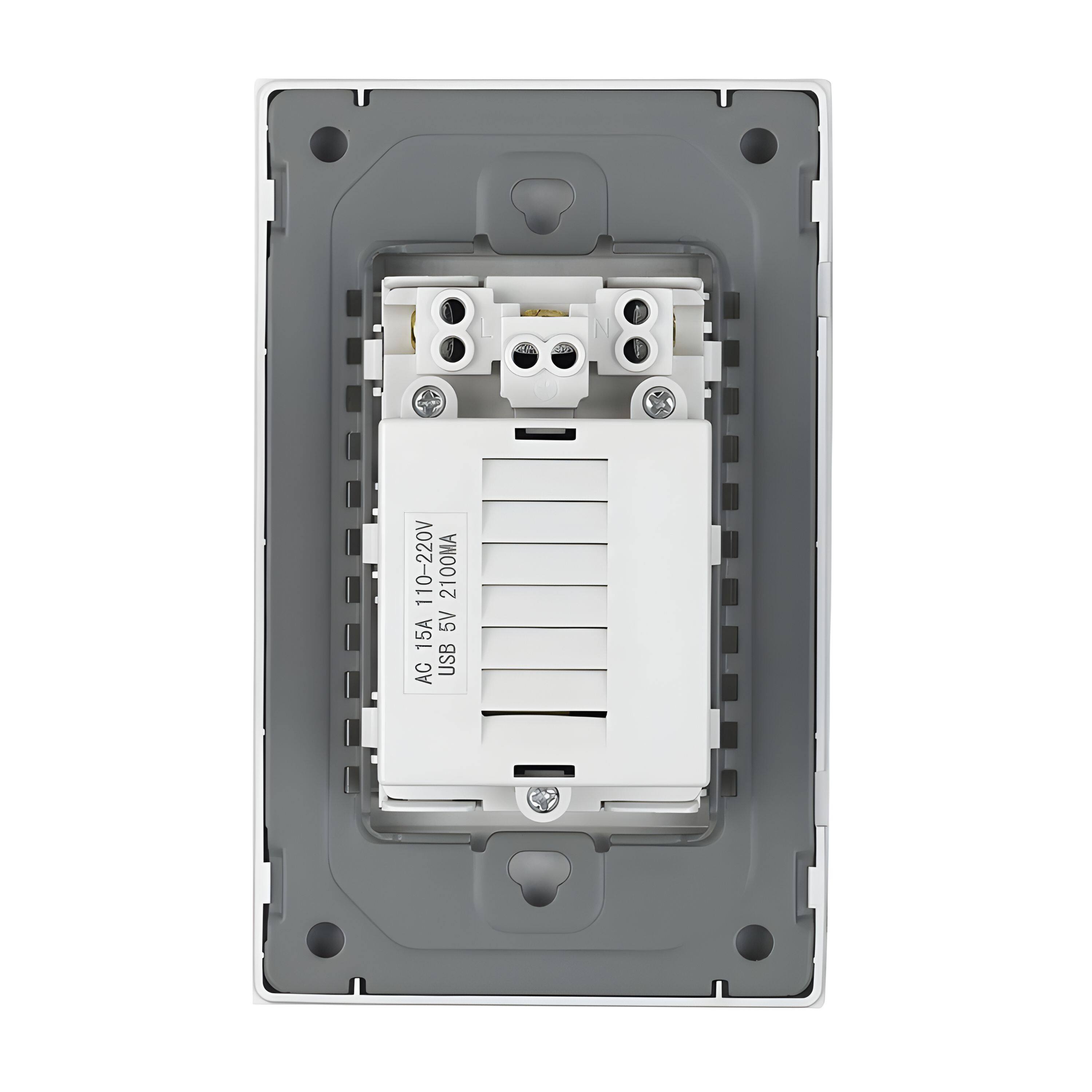 AC 110-220V 15A  
USB 5V 2100MA 15A