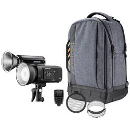 Westcott - FJ400 II/200 2-Light Portable Portrait Flash Kit with FJ-X3 S Wireless Trigger for Sony Cameras