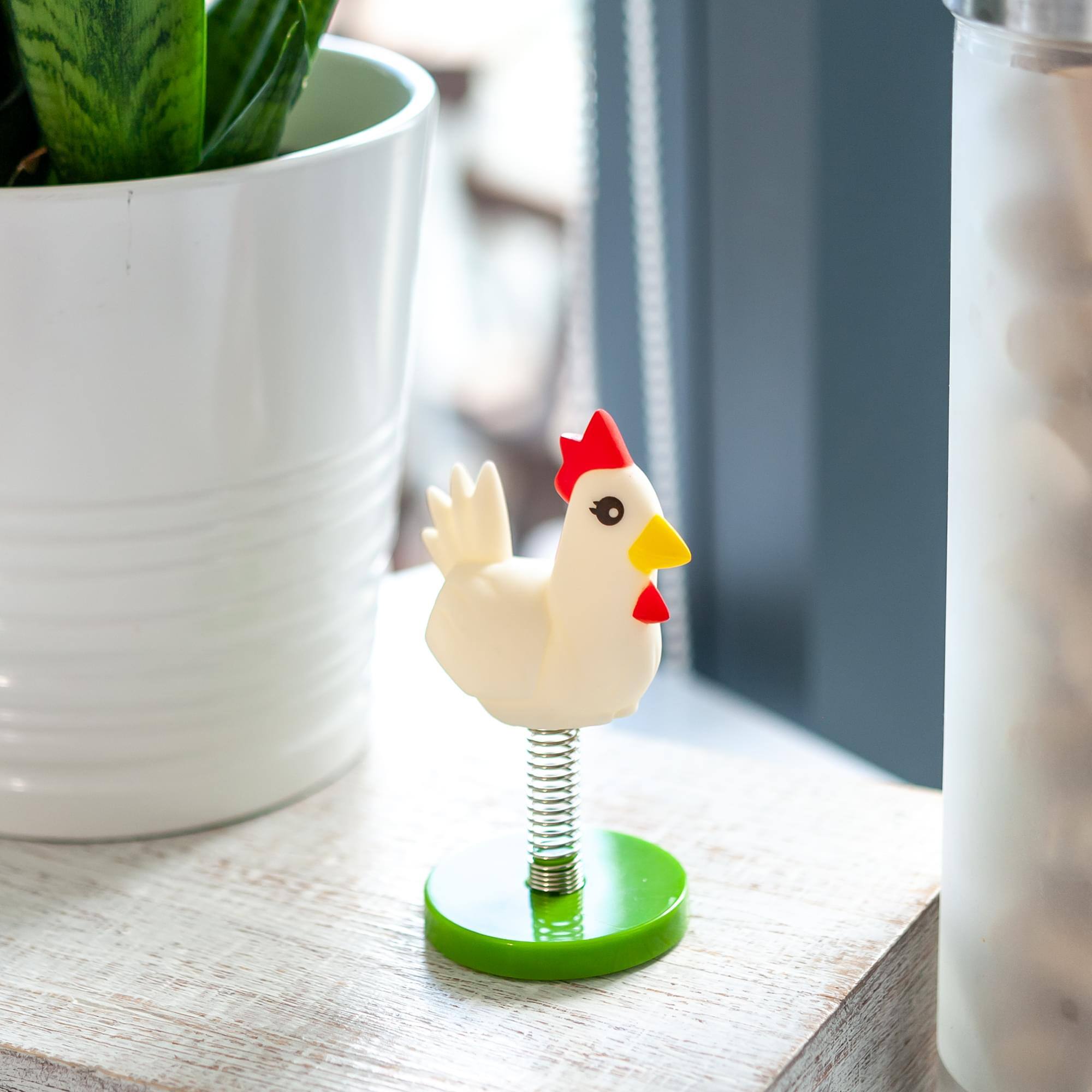 Alt View 3. The Legend of Zelda - Crowded Coop Legend of Zelda Springz Chicken Dashboard Accessory - Multi-Color.