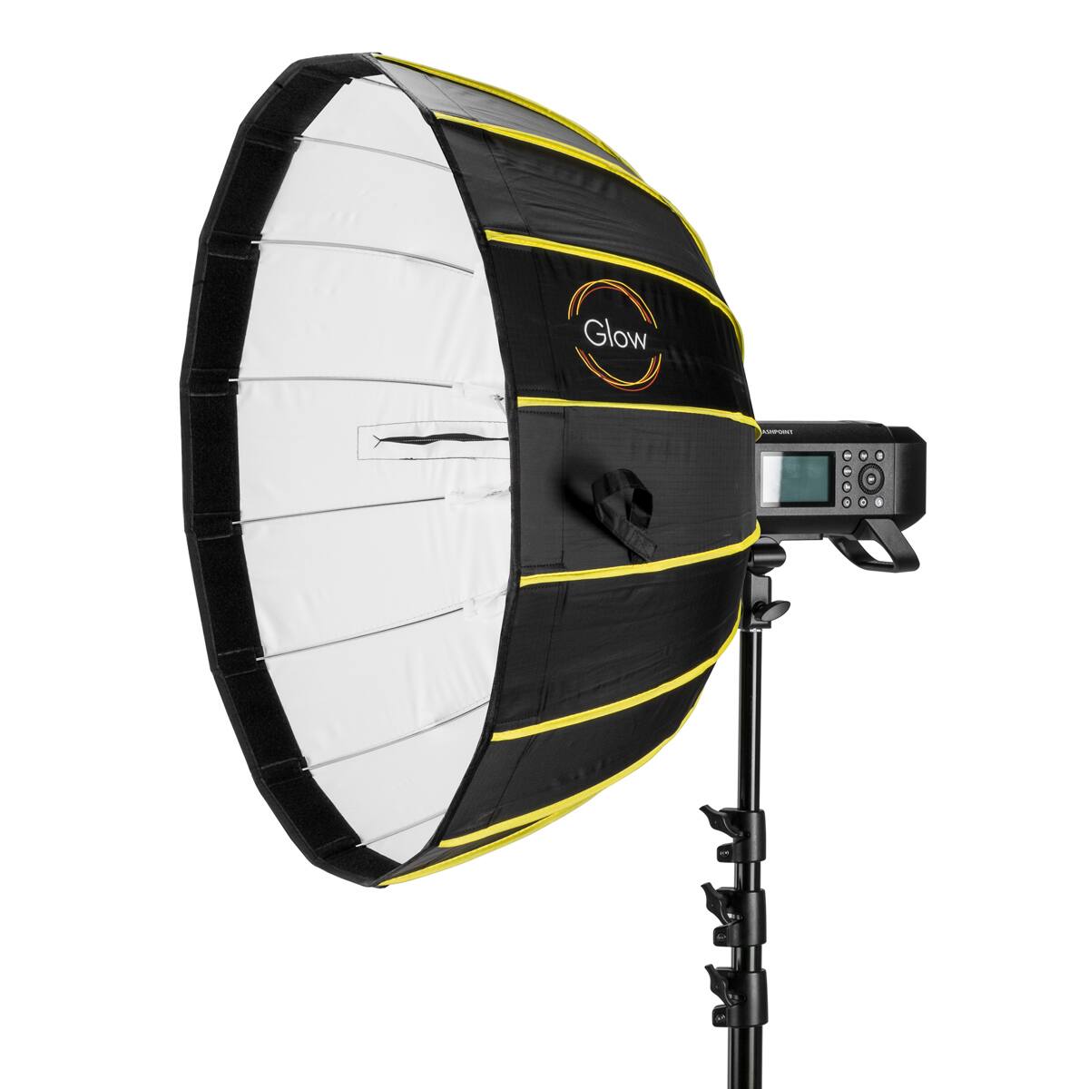 Alt View 7. Glow - Glow EZ Lock Parabolic Softbox For XPLOR 300/400 Direct Mount, 25.5"-White.