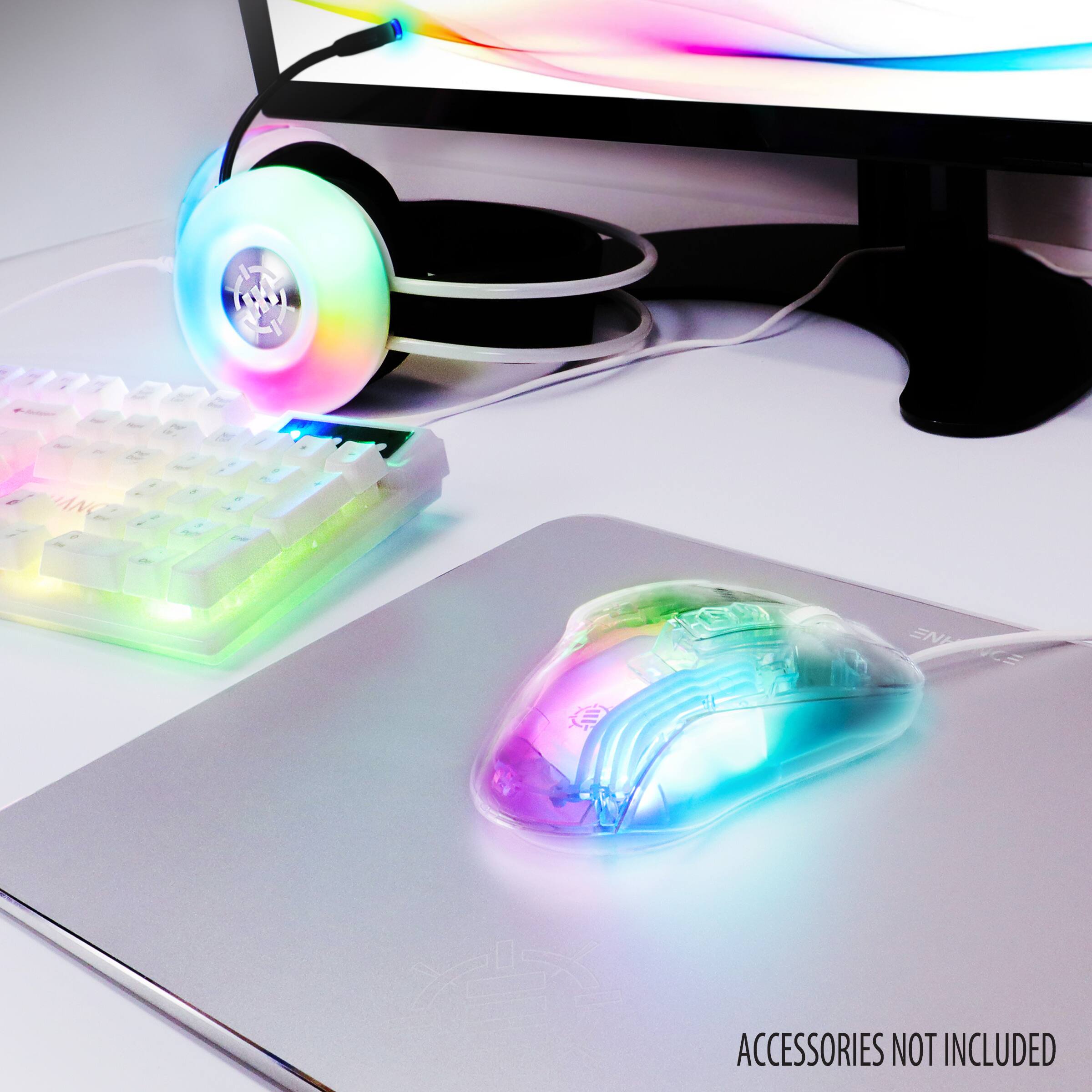 ACCESSORIES NOT INCLUDED