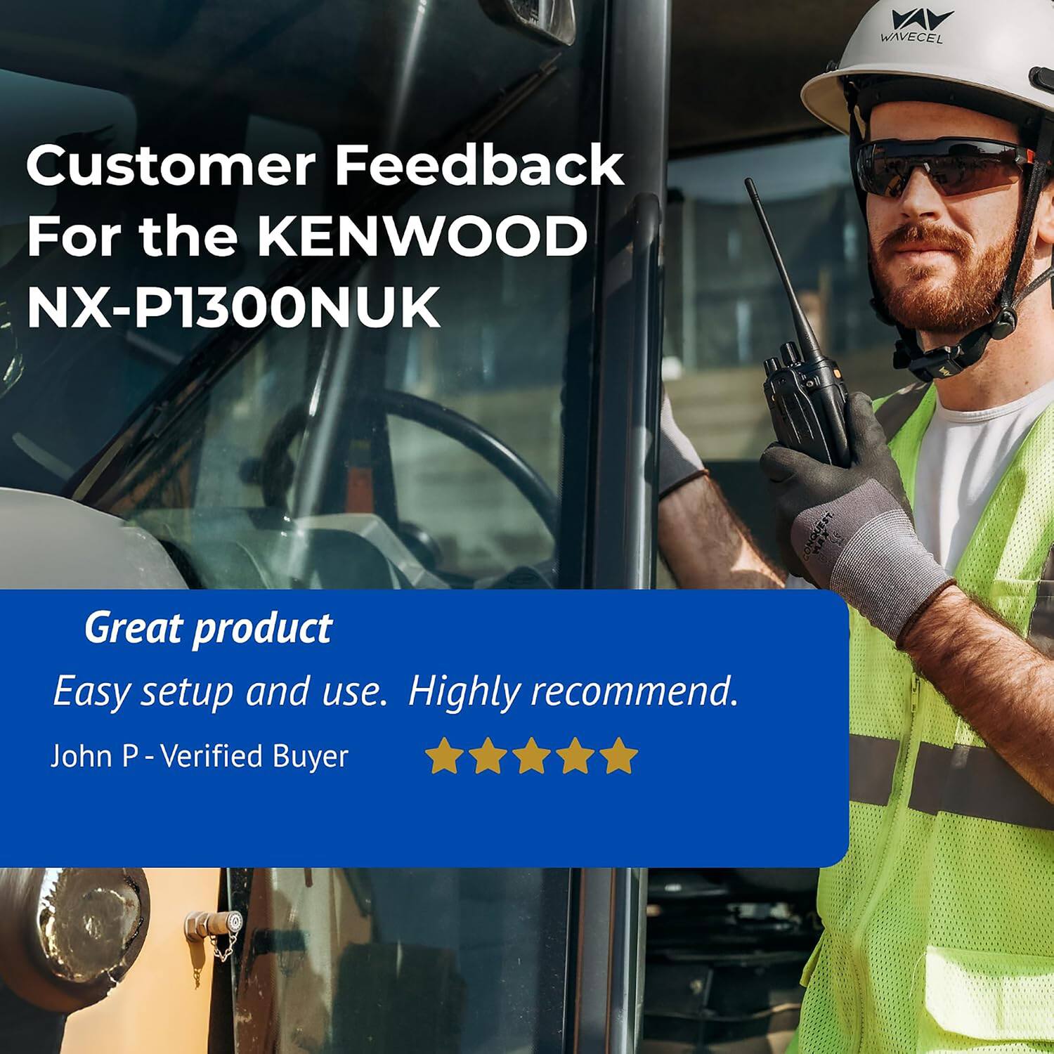 WAVECEL

Customer Feedback For the KENWOOD NX-P1300NUK

Great product
Easy setup and use. Highly recommend.
John P - Verified Buyer