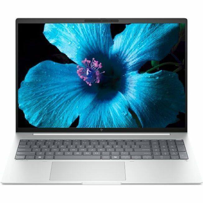 Alt View 7. HP - HP EliteBook 8 G1i 16" WUXGA IPS Touchscreen AI-Powered Notebook Intel Core Ultra 5 236V 16GB RAM 512GB SSD Glacier - Glacier Silver Aluminium.