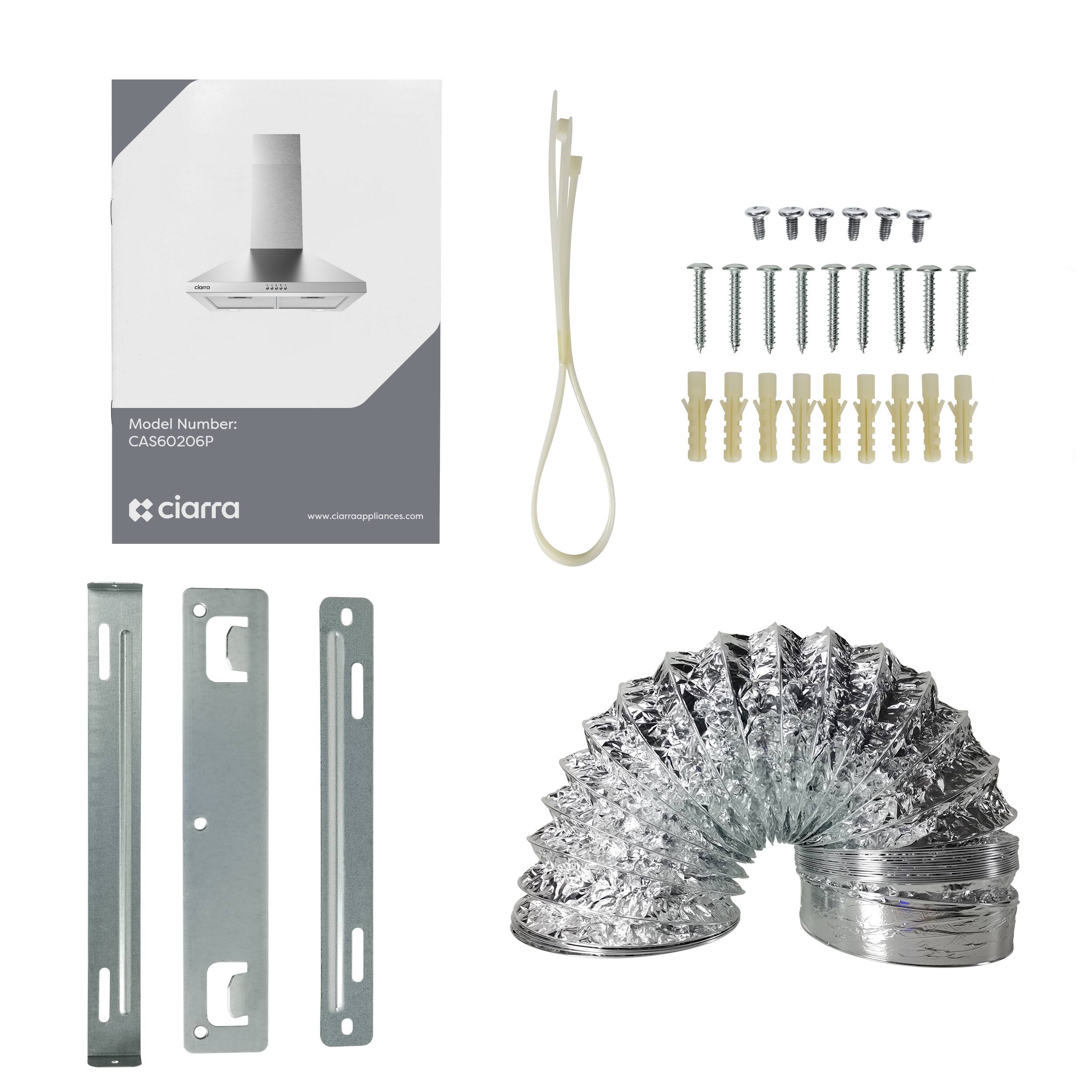 Model Number: CAS60206P

ciarra
www.ciarraappliances.com