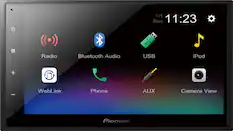 1/1 Sun 11:23
Radio Bluetooth Audio USB iPod
WebLink Phone AUX Camera View
Pioneer