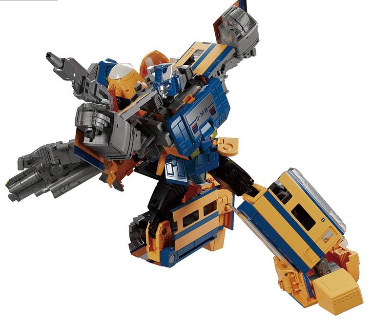 Alt View 5. Transformers - MPG-07 Trainbot Ginoh Raiden Combiner | Transformers Masterpiece G.