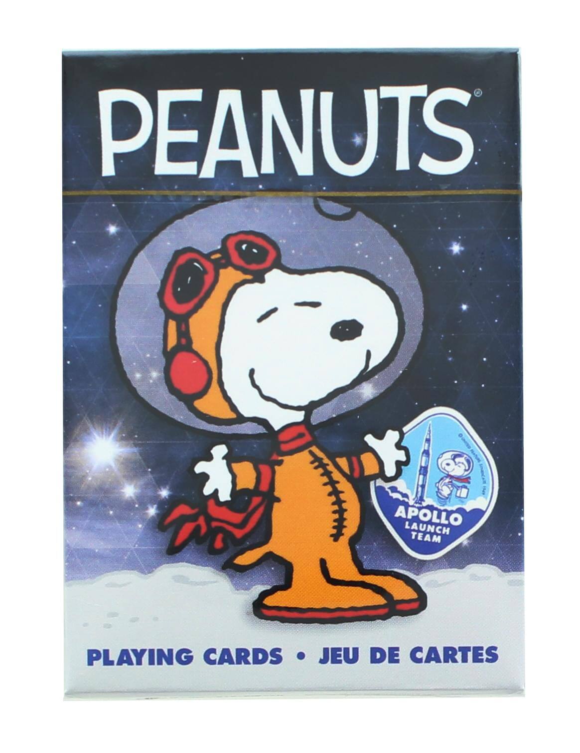 PEANUTS  
APOLLO LAUNCH TEAM  
PLAYING CARDS • JEU DE CARTES