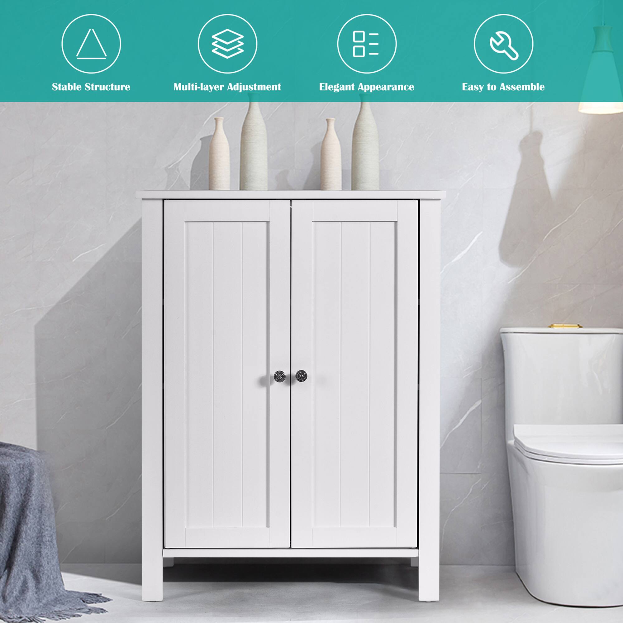 Stable Structure  
Multi-layer Adjustment  
Elegant Appearance  
Easy to Assemble