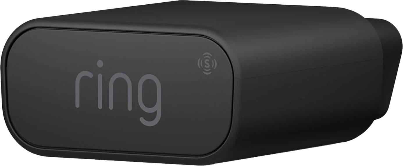 Front. Ring - Car Alarm – Easy installation, vehicle location tracking, on Amazon Sidewalk, no monthly subscription - White.