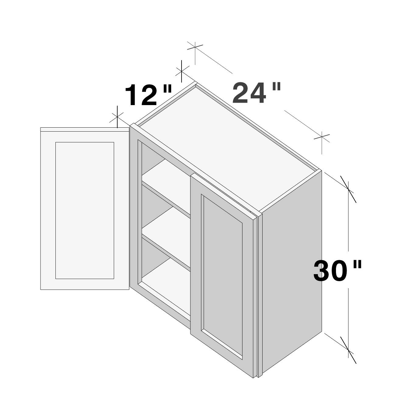 12" 24" 30"