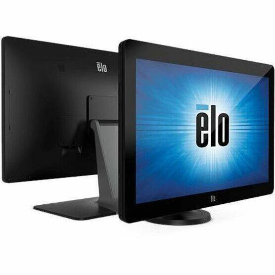 Alt View 3. ELO - 2202L 22 Class LED Touchscreen Monitor - Black.