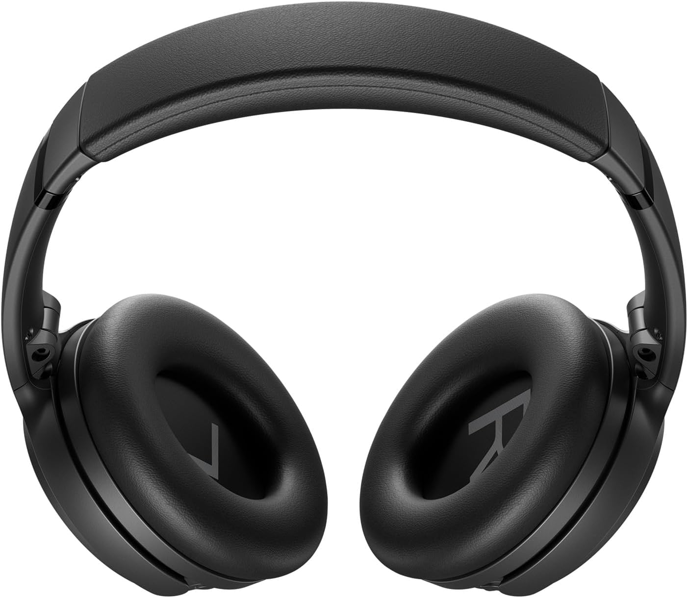 Angle. Bose - Bose QuietComfort Headphones Bundle with Fast Charger - Wireless Bluetooth Over-Ear Noise Cancelling (Black) - Black.
