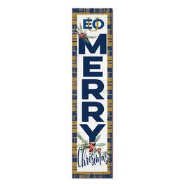 Jardine - Eastern Oregon Mountaineers 12'' x 48'' Outdoor Merry Christmas Leaner - White