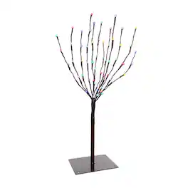 Celebrations - Platinum LED RGBW Light Burst 30 in. Yard Decor - Multicolored